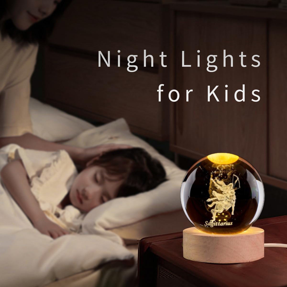 3D Sagittarius Crystal Ball wi - Paper Weight Crystal review and price