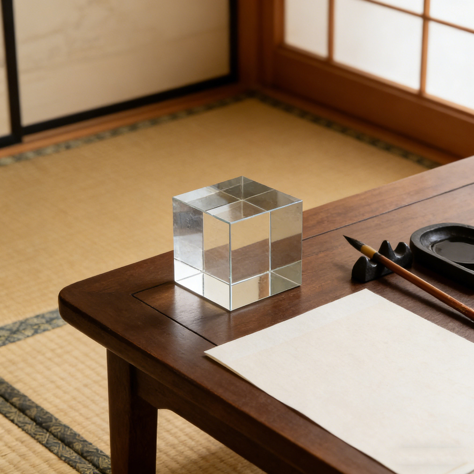Heavy Clear Square Crystal Pap - Paper Weight Crystal review and price