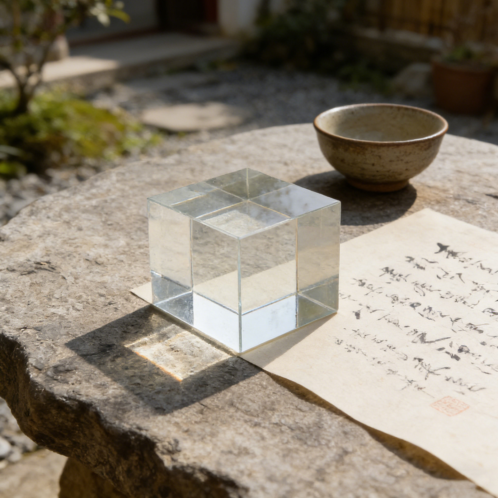 Heavy Clear Square Crystal Pap - Paper Weight Crystal review and price