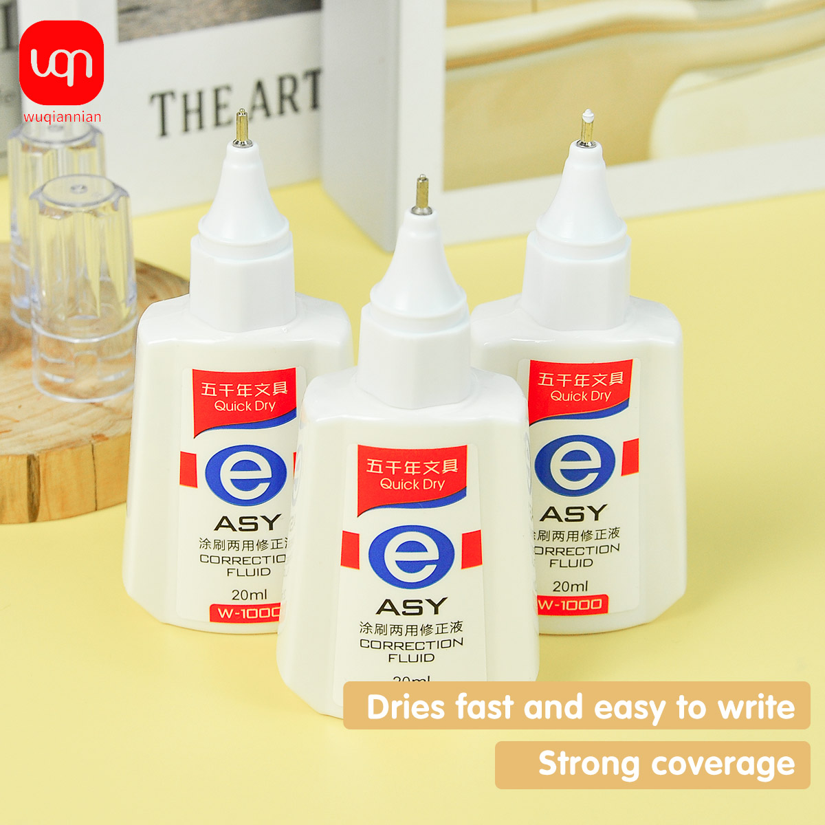 WQN Quick-Dry Correction Fluid - Correction Pen Fine review and price