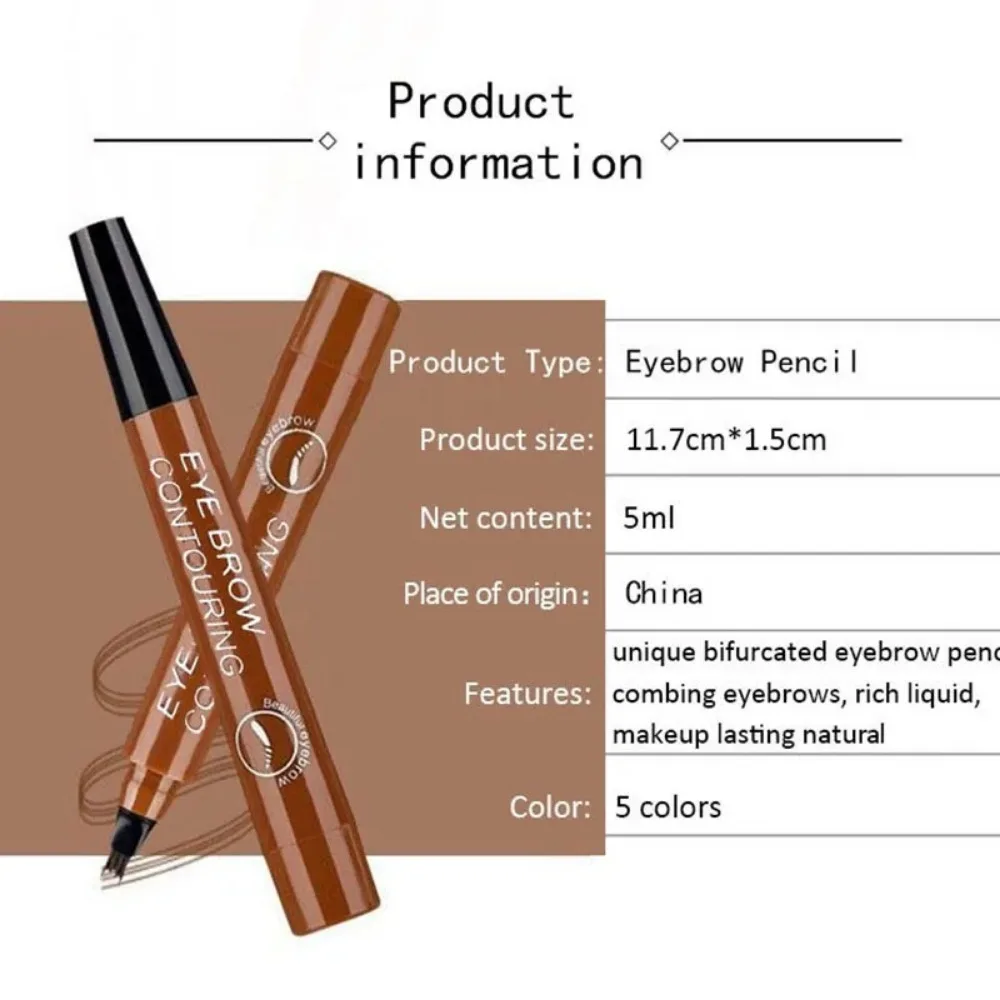 1Pcs Eyebrow Pen Waterproof Fo - Correction Pen Fine review and price