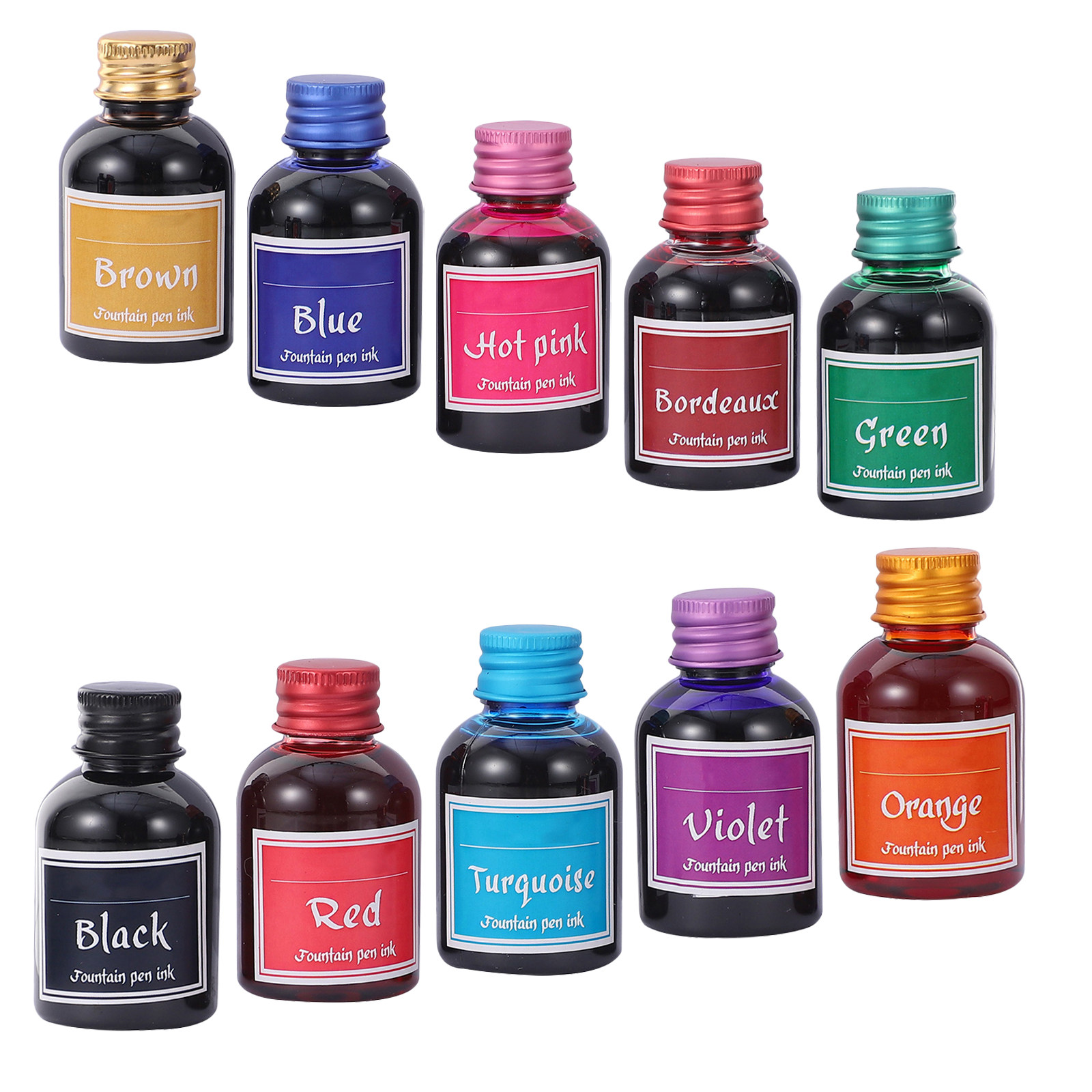 10 Bottles Smooth-Flow Fast-Dr - Fountain Pen Bottled Ink review and price