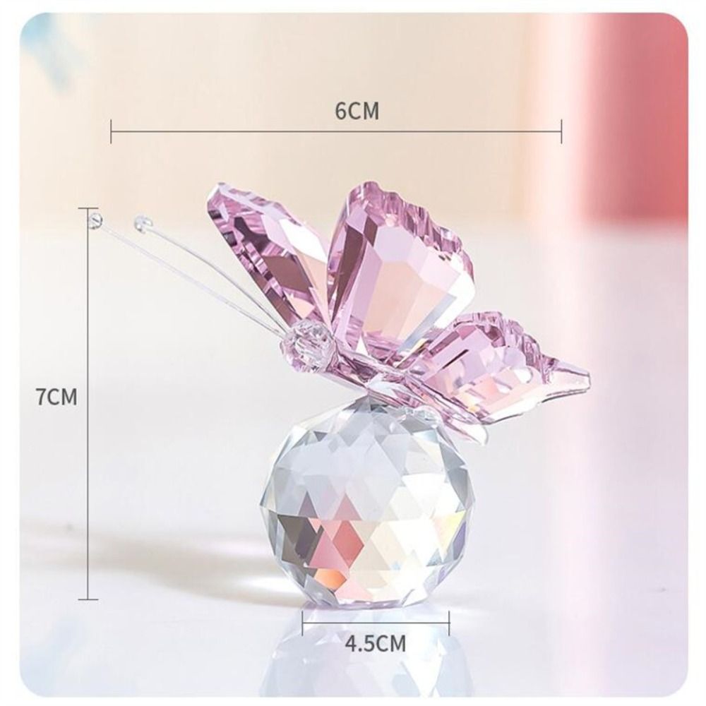 Crystal Butterfly with Ball Fi - Paper Weight Crystal review and price