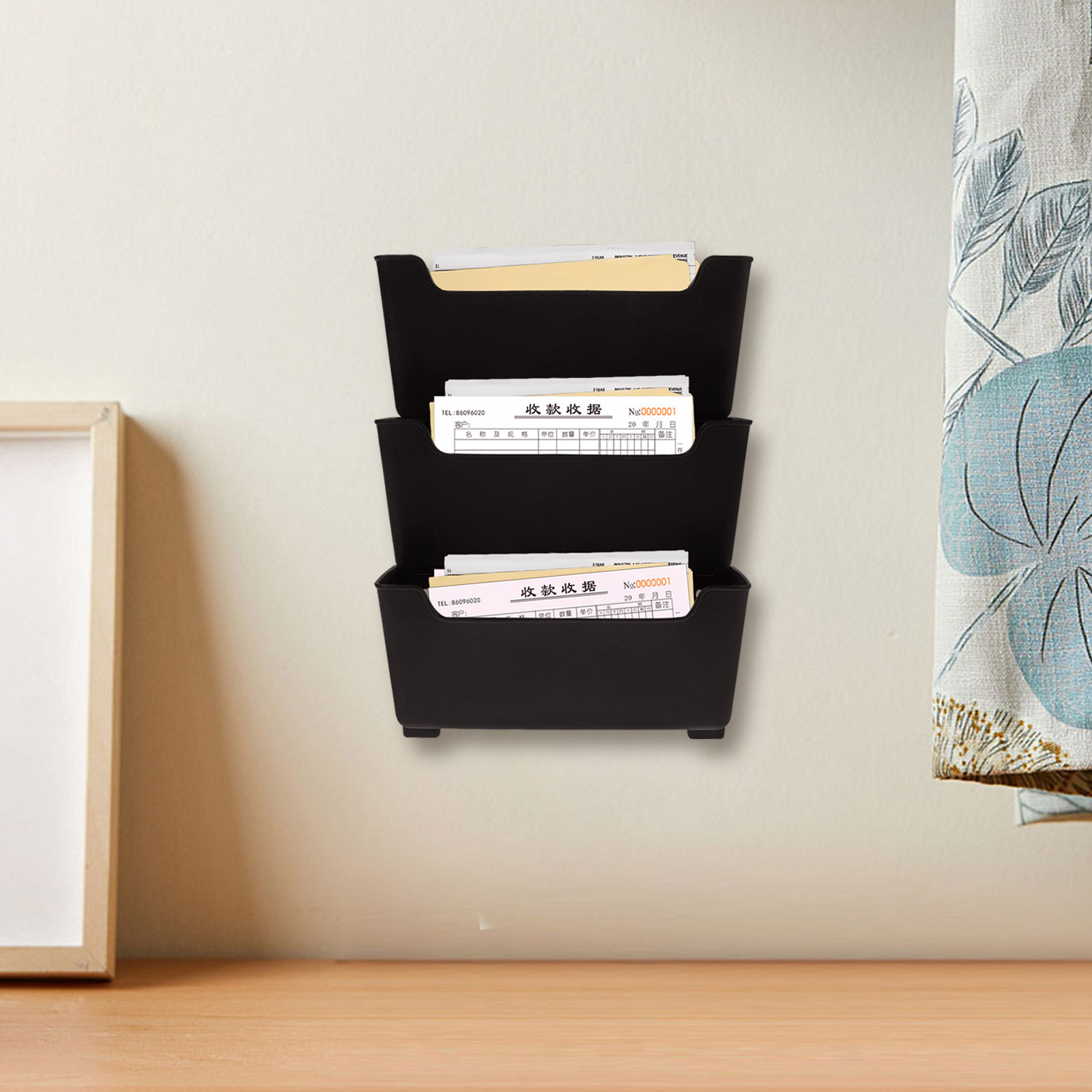 1Set Wall File Organizer Rack  - Magazine Holder Rack review and price