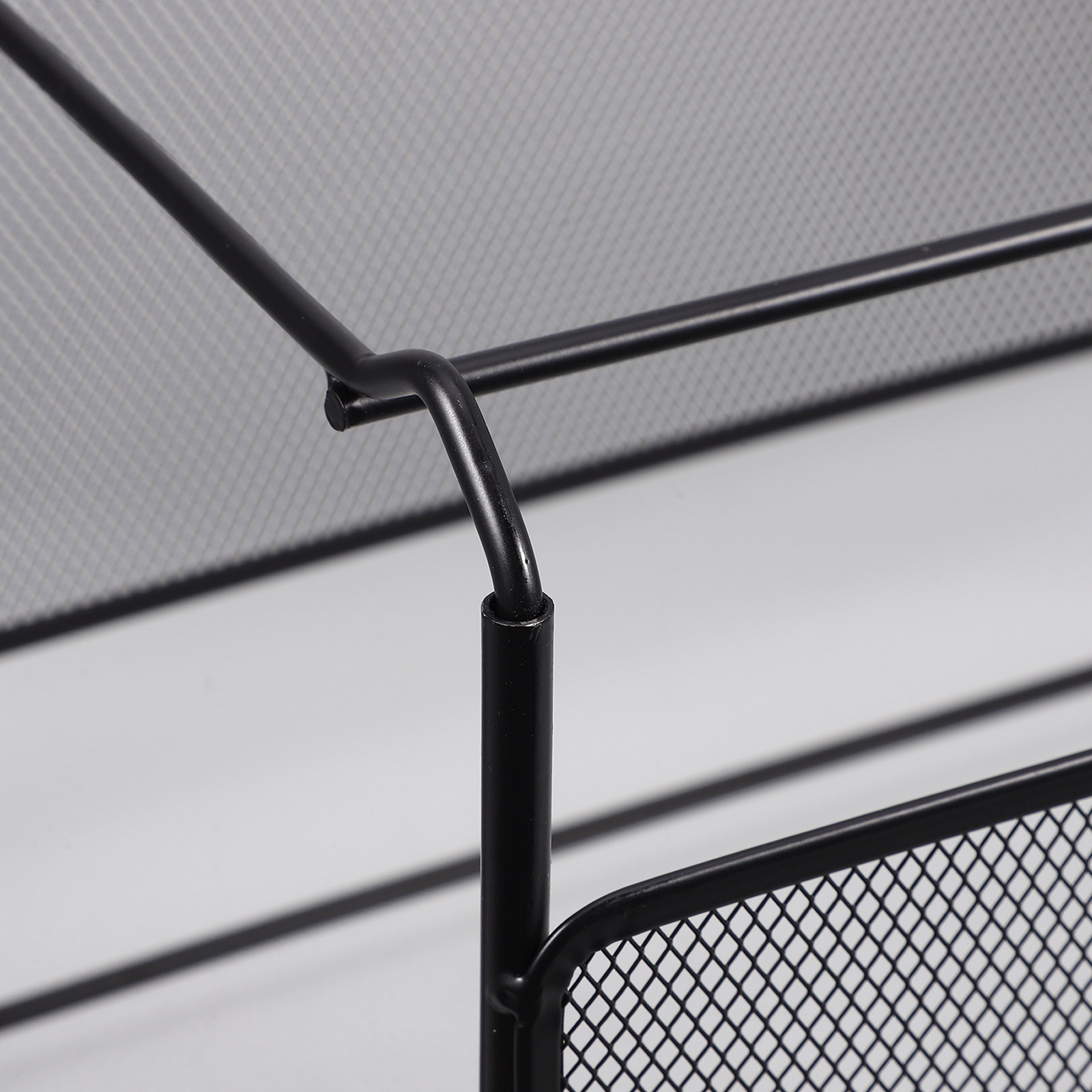 Iron Mesh File Holder Desktop  - Magazine Holder Rack review and price