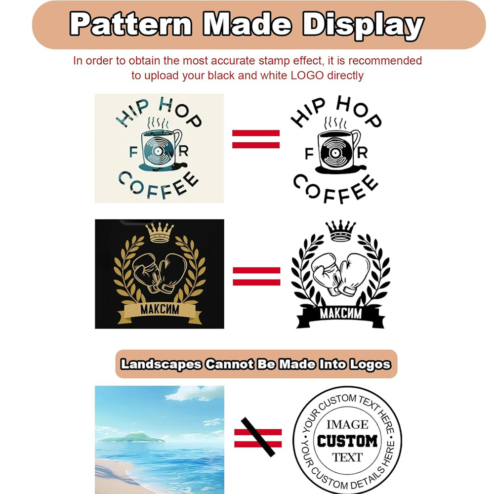 Personalized LOGO Self Inking  - Rubber Date Stamp review and price